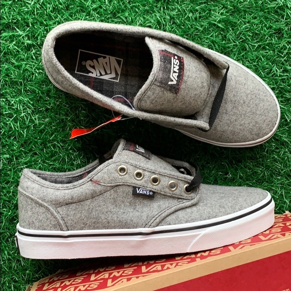 VANS ATWOOD PLAID GREY/RED WMNS - Picture 12 of 16